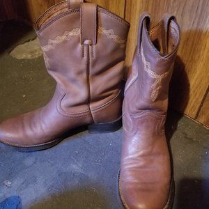Light Brown Justin Cowgirl boots